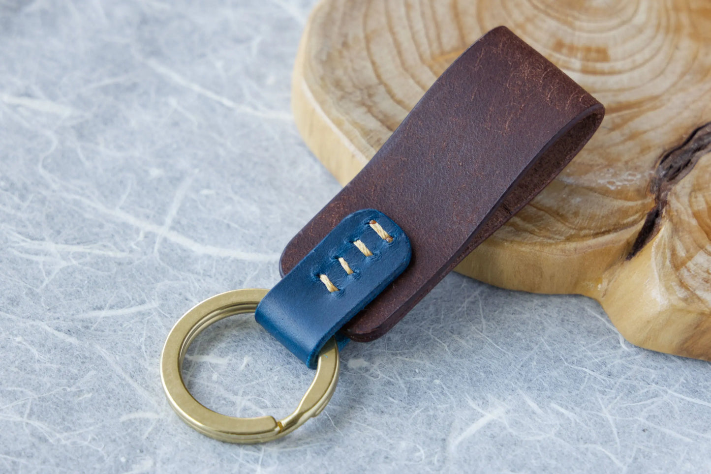 Bi-Color Keychain