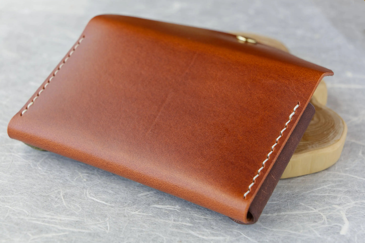 Tri-Colored Card Wallet