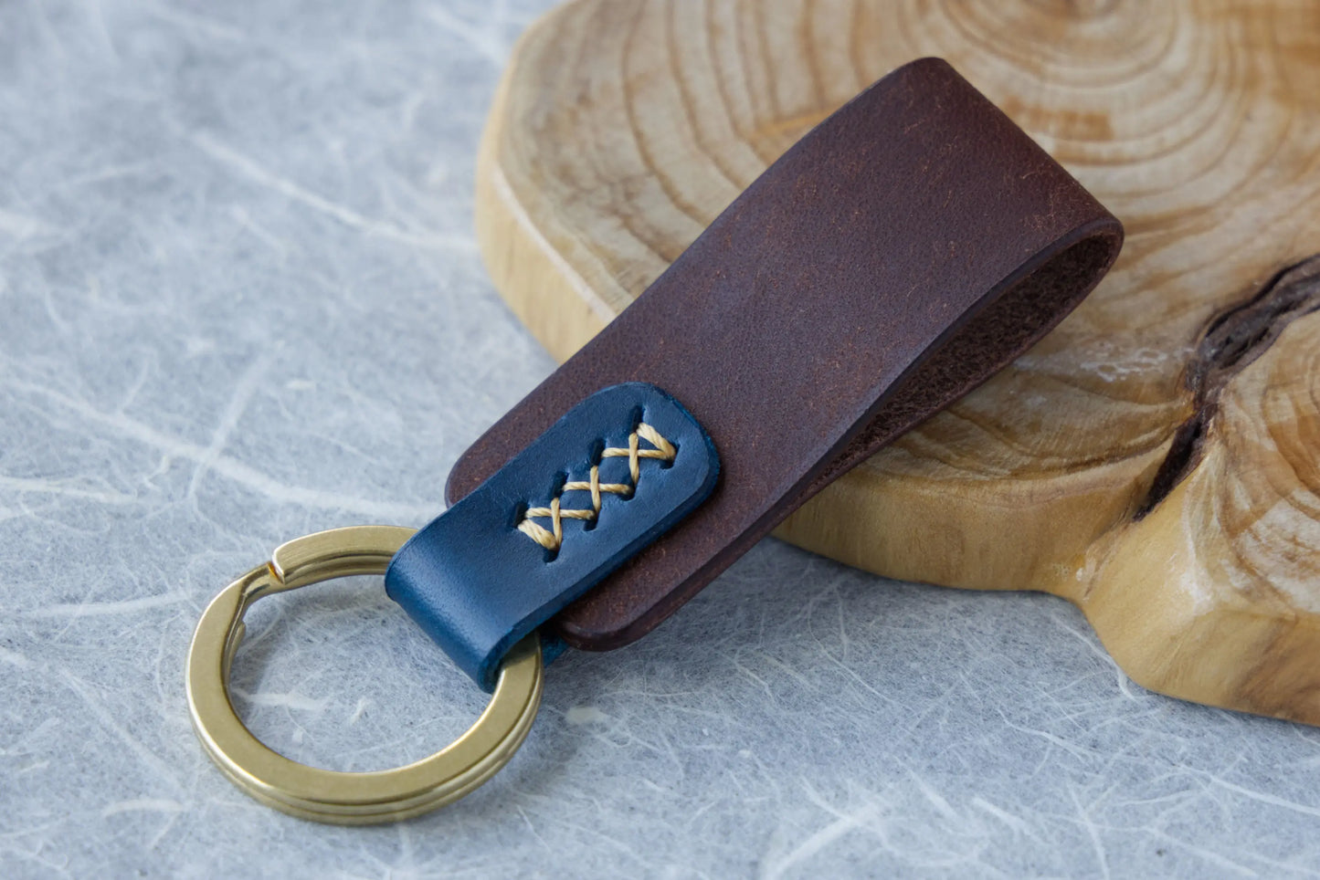 Bi-Color Keychain